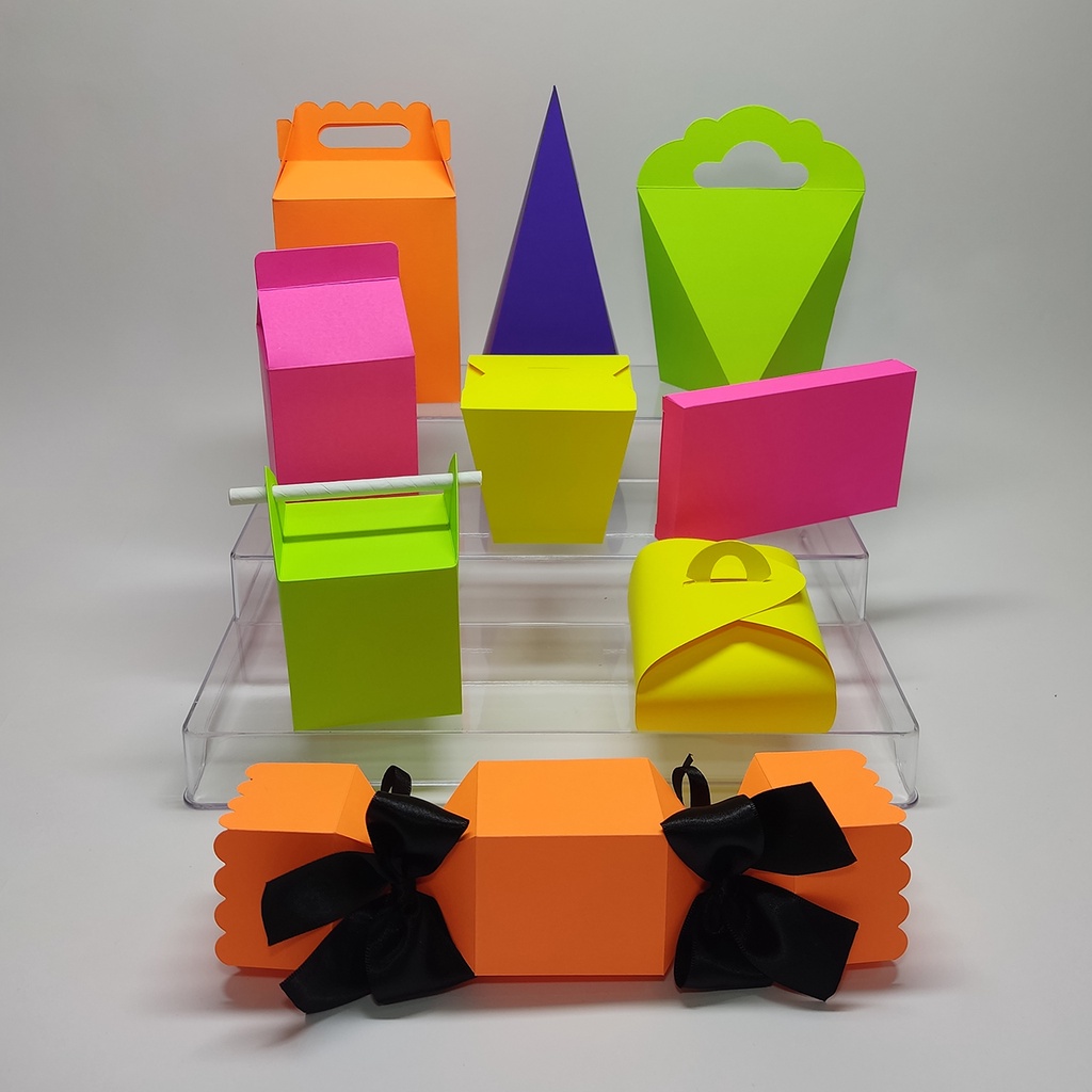 Kit Personalizados Neon - Fluorescente - Lembrancinha - Festa