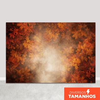 Fundo Fotográfico Folhas de Outono Textura Painel Cenário Em Tecido - FFT-438 em Oferta na Shopee