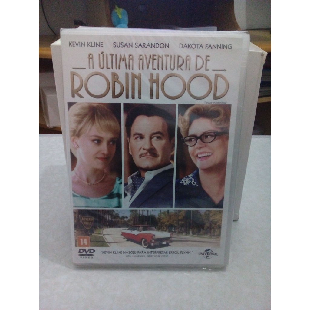 DVD A ÚLTIMA AVENTURA DE ROBIN HOOD 2013 - ORIGINAL - NOVO - LACRADO