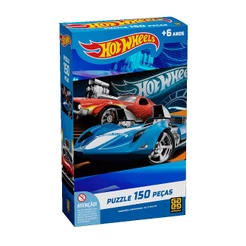 Quebra Cabeça de 150 Peças Hot Wheels - Grow 4170
