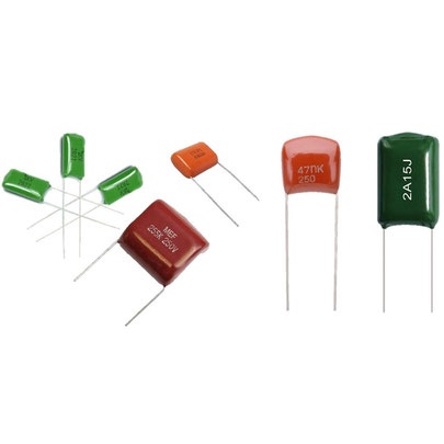 30 un. Componente eletrônico capacitor de poliéster 225/250V