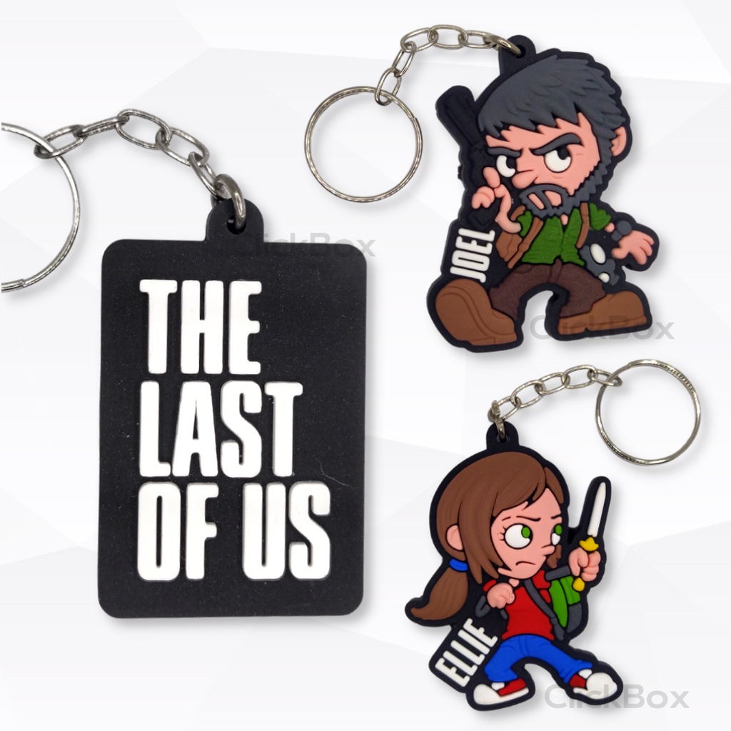 Chaveiro Emborrachado The Last Of Us Ellie Joel