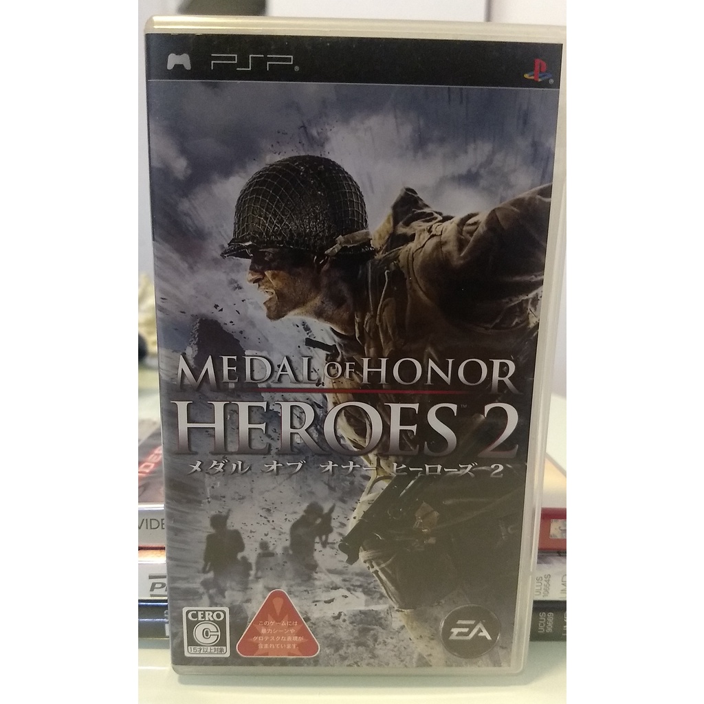 medal of honor heroes 2 - jogo original sony psp