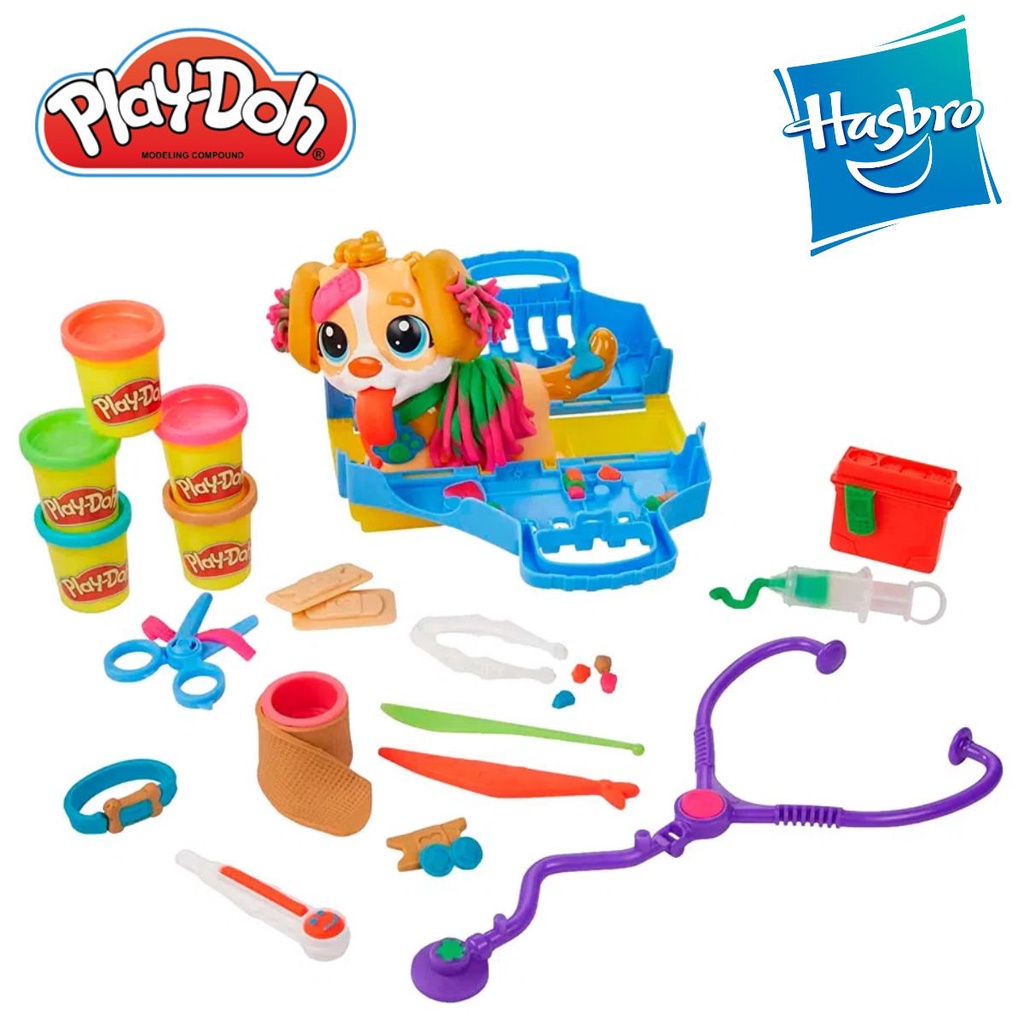 Play Doh Massinha Kit Veterinário Pet Shop - Hasbro