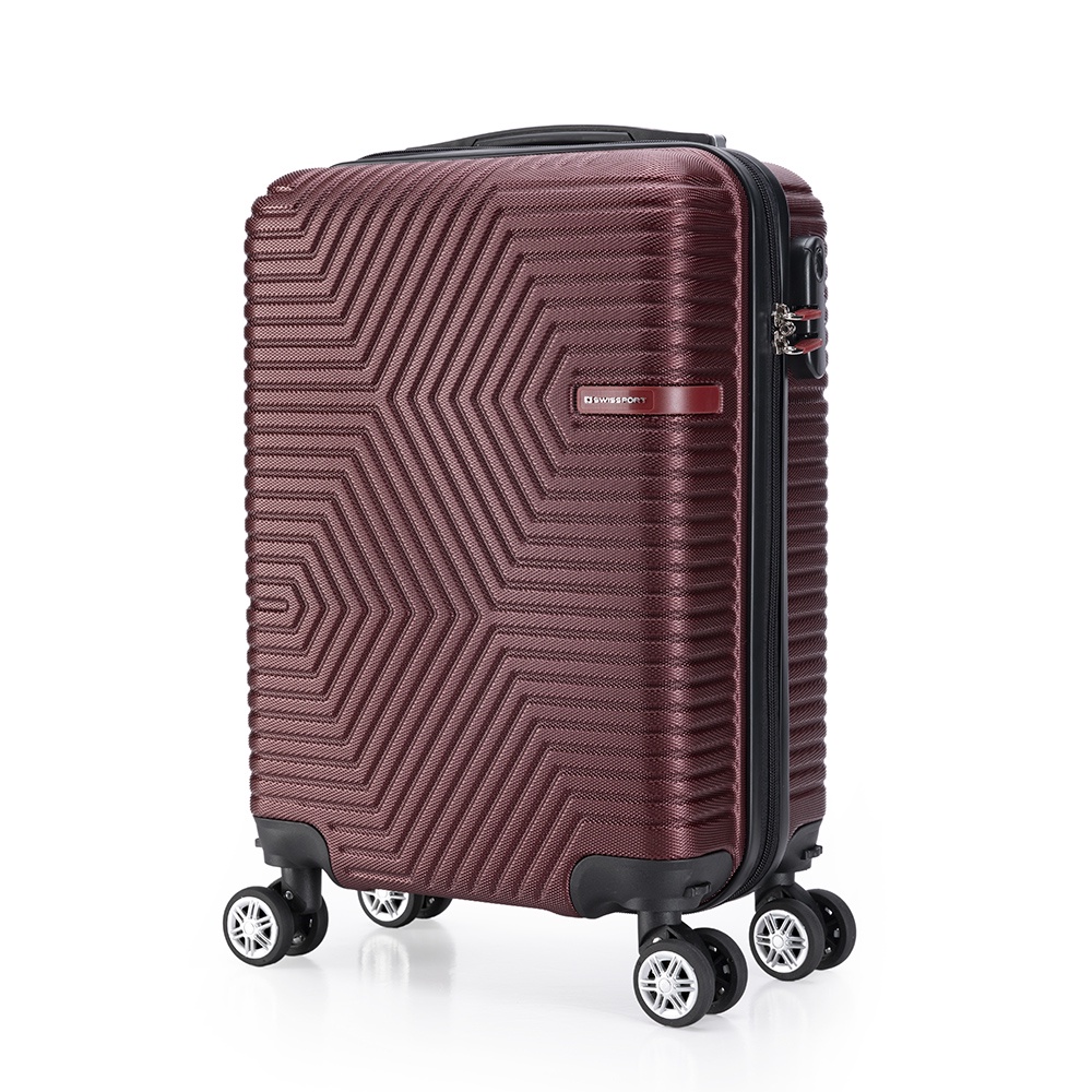 Mala de Viagem a bordo Executiva Reforçada Anti Furto ABS Giro 360° Swissport em Oferta na Shopee
