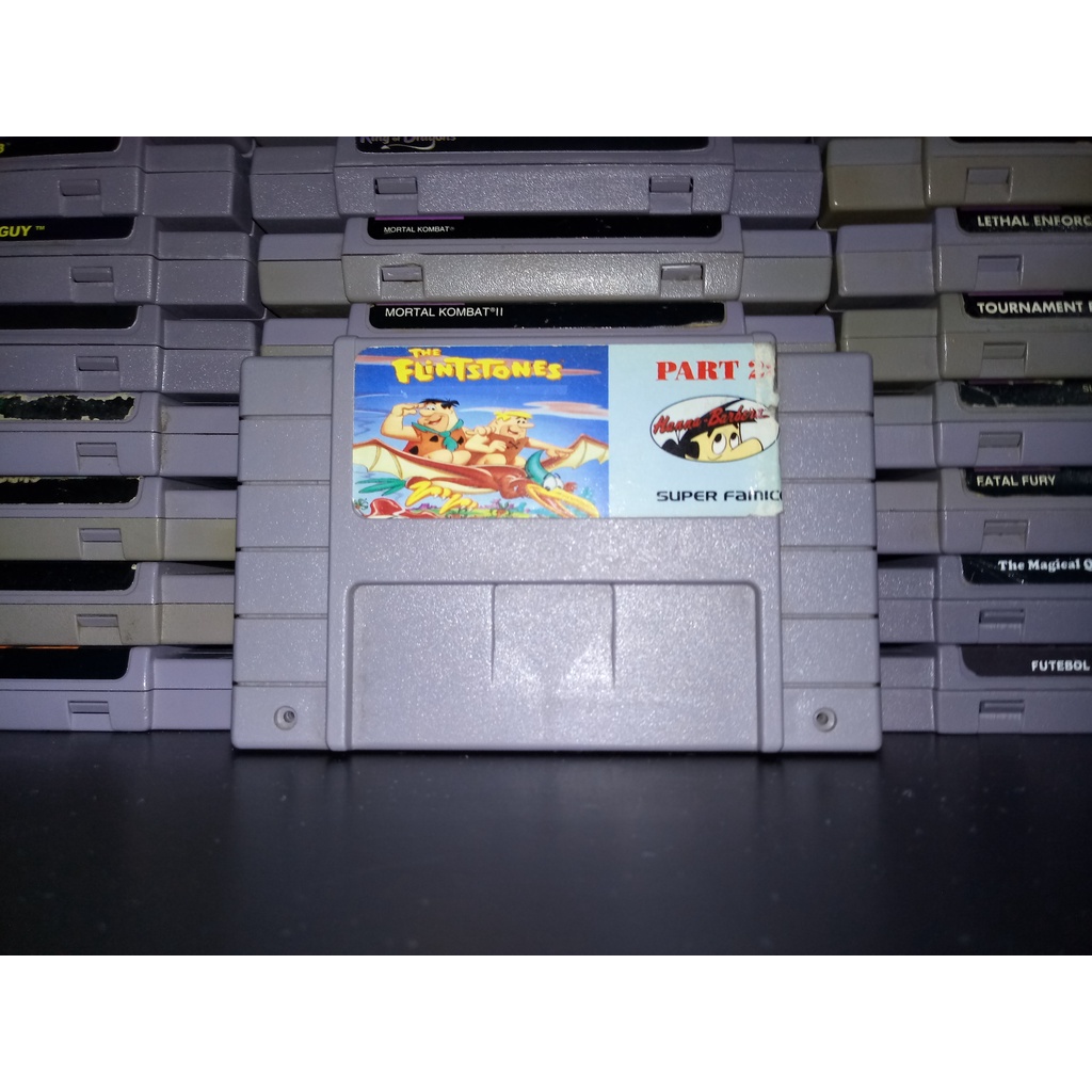 Cartucho - Fita The Flintstones  paralelo Super Nintendo Snes