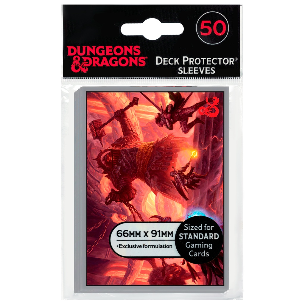 Ultra Pro 50 Sleeves Dungeon Dragon Fire Giant Magic Pokemon RPG