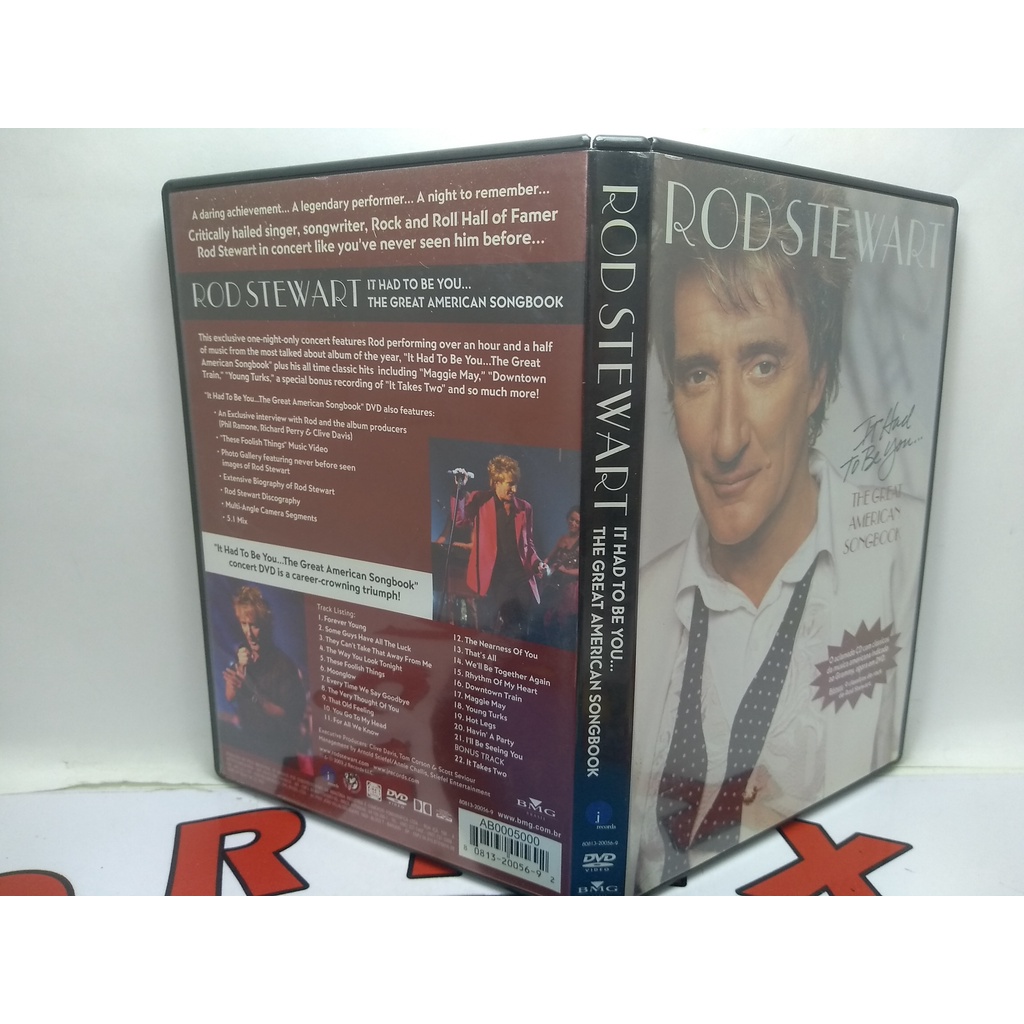Dvd Rod Stewart It Had To Be You... The Great American Song
