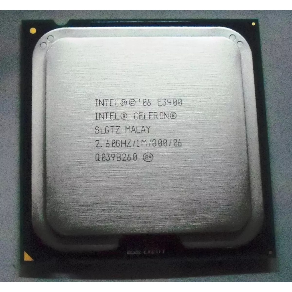 Processador Intel® Celeron® Dual-core E3400 2.60ghz Lga-775 C/ NOTA