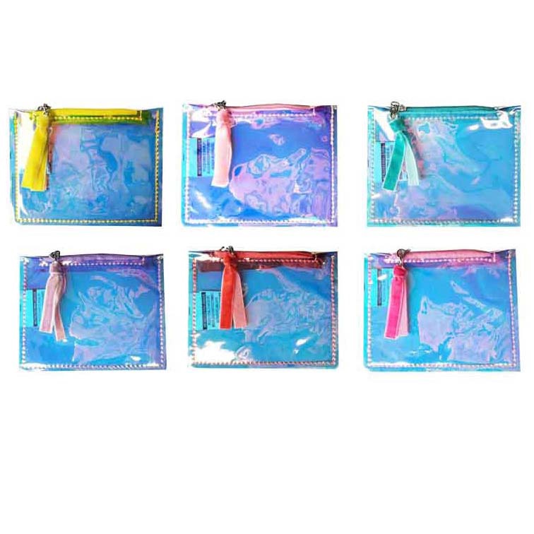 PACOTE 12 MINI NECESSAIRE COLORIDA DA MODA em Oferta na Shopee