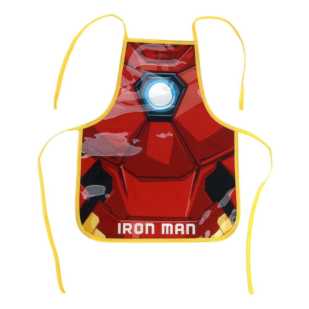 Avental Escolar para Pintura Homem de Ferro Marvel - Luxcel 2023
