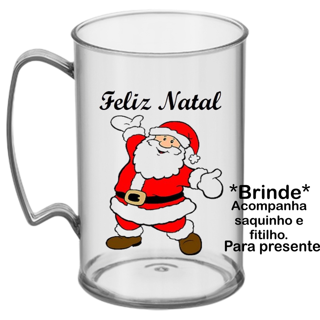 25 CANECAS DE 350 ML PERSONALIZADAS DE NATAL | Shopee Brasil