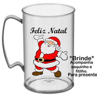 25 CANECAS DE 350 ML PERSONALIZADAS DE NATAL