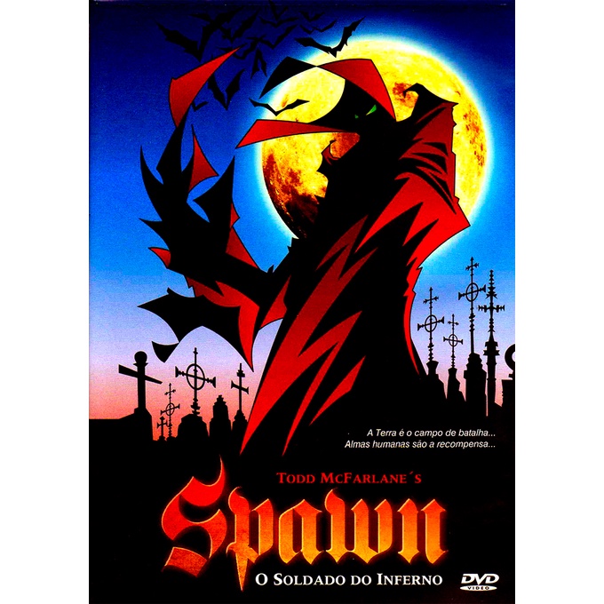 DVD Spawn O Soldado do Inferno (1997) Completo 18 Eps Legendados