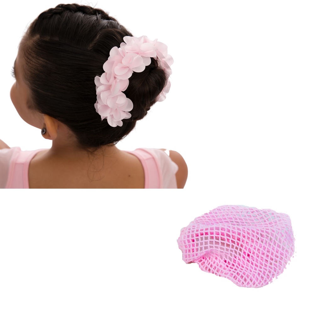 KIT BALLET BALE REDE PARA COQUE + ARRANJO PORTA COQUE