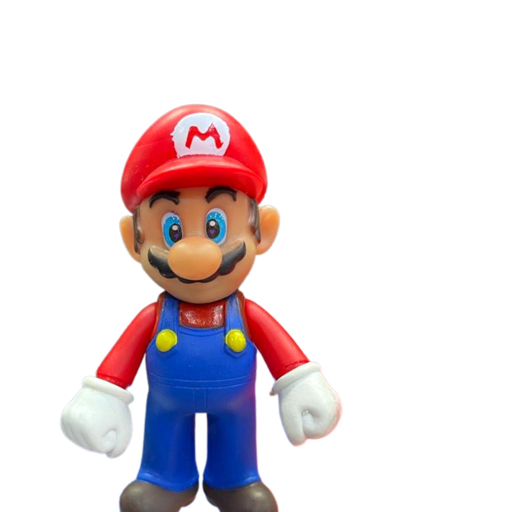 Kit 2 Figuras Pvc 12cm Mario E Luigi - Super Mario Bros