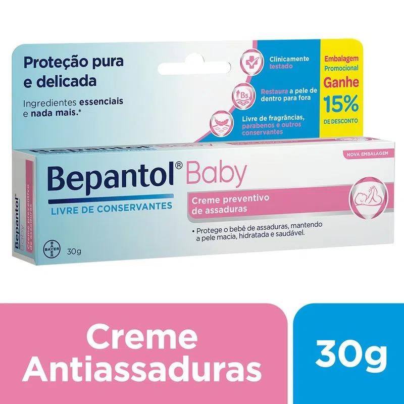 Bepantol  Baby Creme Preventivo para Assaduras 30g Embalagem Promocional 15% Desconto - Envio Rápido