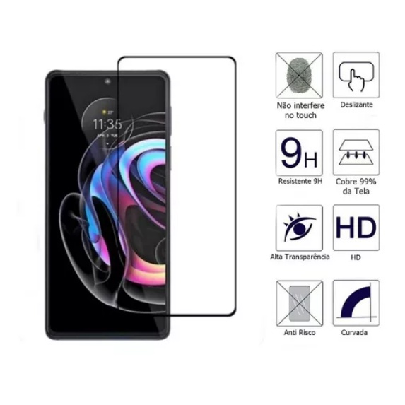 Película para tela de Celular Motorola Moto Edge 20 / Edge 20 Pro