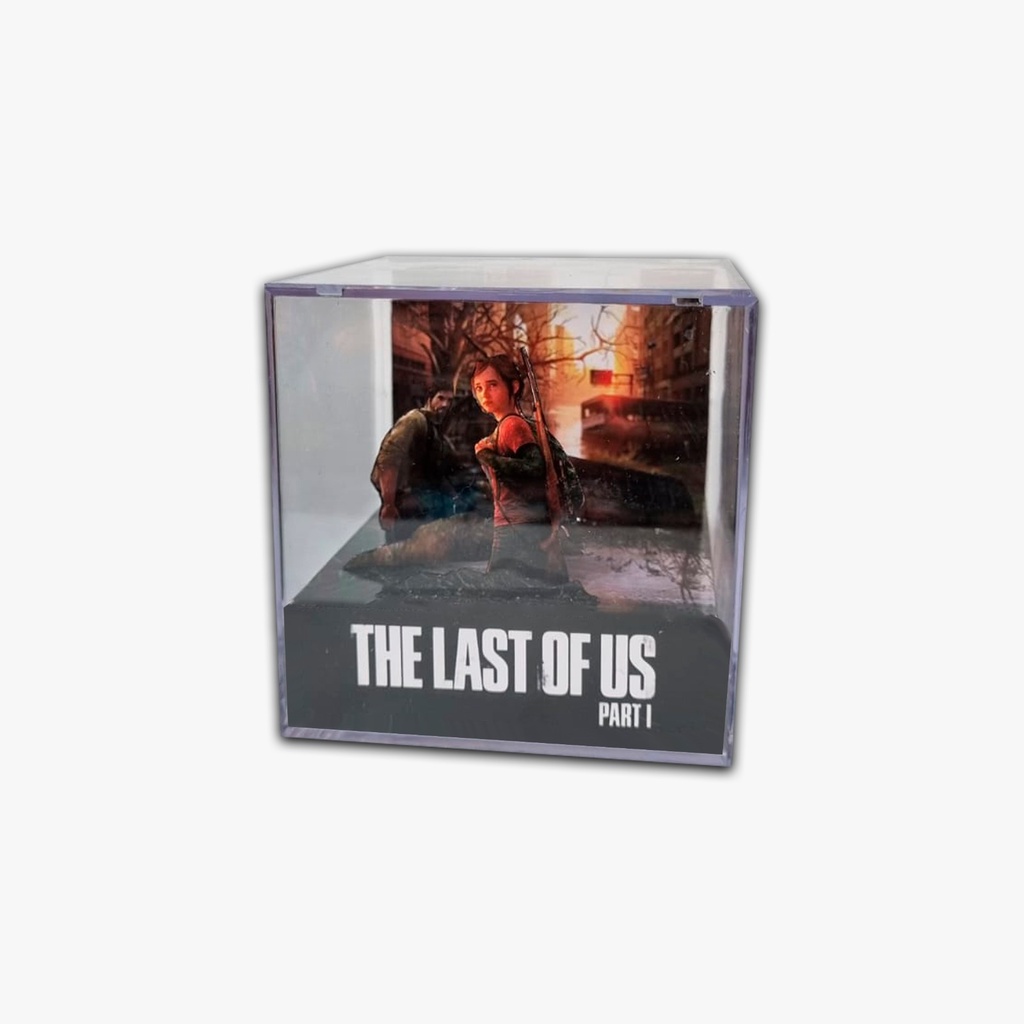 Cubo Diorama 3D de Acrilico 9x9 cm - The Last of Us 2 Pt.2