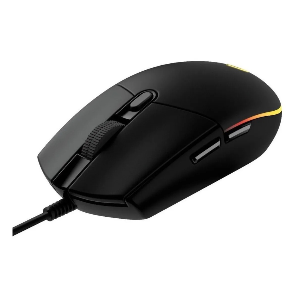 Mouse Para Jogo Logitech G Series Lightsync G203 Preto