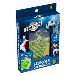 Jogo Interativo Super Trunfo Seleções do Mundo - Grow 4282 em Oferta na Shopee