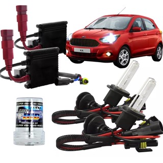 Kit Xênon com Reator Lâmpada 10000k HB4 Hid Universal Completo