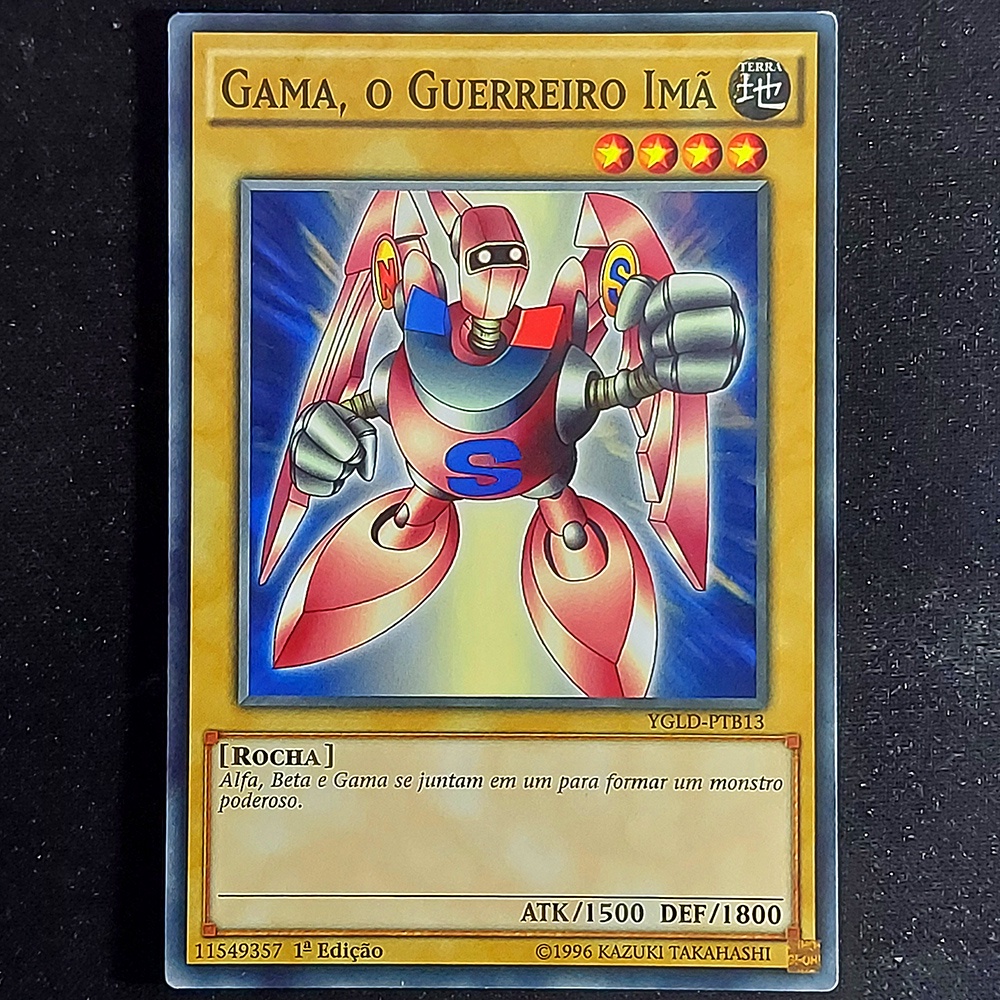 Gama, O Guerreiro Imã Yugioh Original