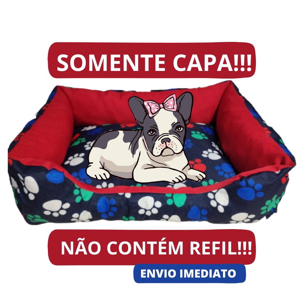 Capa para Caminha Pet capa de caminha gorgurinho para Caes ou Gato Tamanho M ou G nao acompanha enchimento