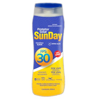 Protetor Solar FPS 30 Sunday 200ml