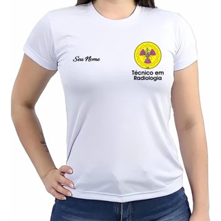 Camiseta Técnico em Radiologia Baby Look Feminina RADB22