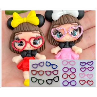 PCT COM 50 UNDS ÓCULOS EM EVA COM GLITTER BD510