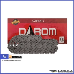 Corrente de Transmissão CG150|160 Fan YBR125 428X118 S| Retentor