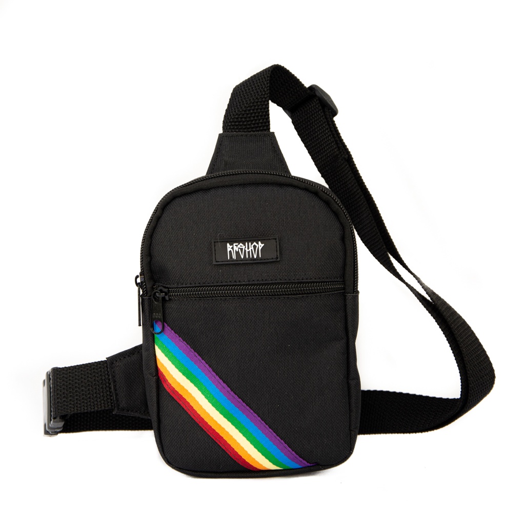 Bolsa bag  Bolsa transversal de lado Bolsa ombro Bolsa masculina e feminina lgbt