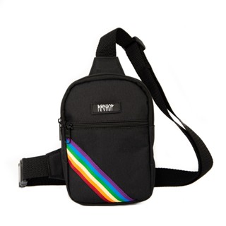 Bolsa bag Bolsa transversal de lado Bolsa ombro Bolsa masculina e feminina lgbt pochete de ombro motoboy alça regulavel