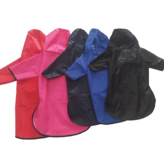 Capa de Chuva de Nylon Emborrachada para cães e gatos, Pet, Cachorro, Roupa. em Oferta na Shopee
