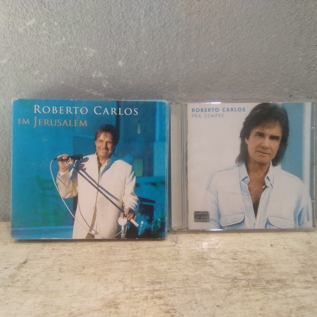 CD música romântica - Roberto Carlos (LER DESCRIÇÃO)