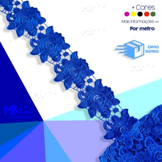 Renda Guipir CHL - 443 - 6,5cm - 1 metro em Oferta na Shopee
