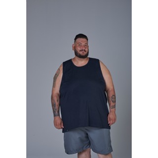 Regata Machão Plus Size Masculina Lisa