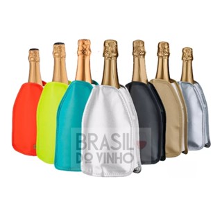 Cooler Térmico Com Gel 4 Cores Ideal Garrafa Espumante Vinho