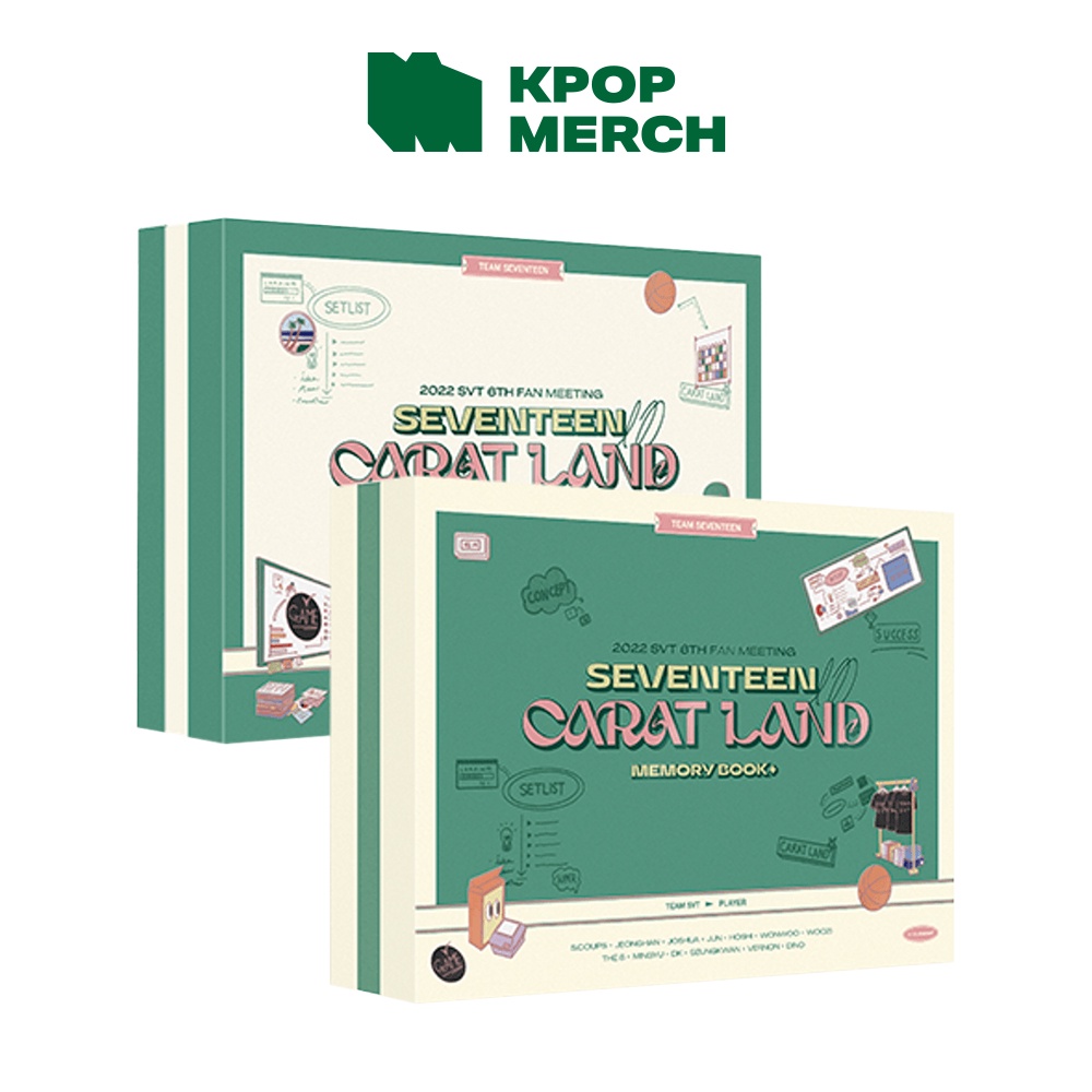 SEVENTEEN - 2022 SEVENTEEN in Carat Land [ Memory Book ] em Oferta na Shopee