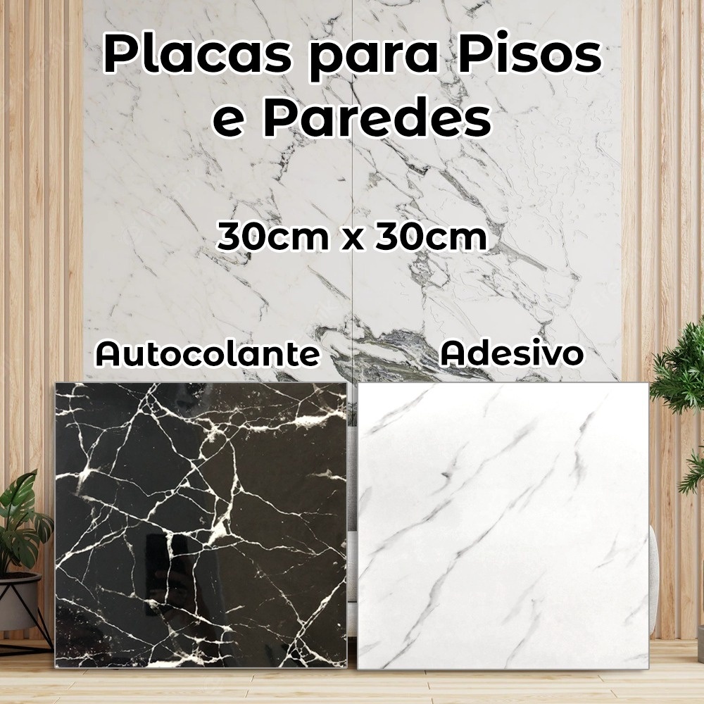 10 Painel Placas Para Parede E Piso Chão Autocolante Laminado 30x30cm