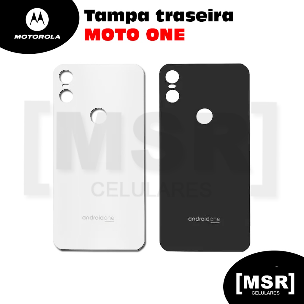 Tampa traseira ORIGINAL celular MOTOROLA modelo MOTO ONE