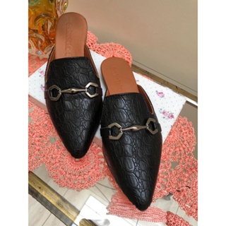 Mule Feminino Moda Primavera/Verão Material Croco A.b.s Confortável Adulto Casual Lançamento ref.12 em Oferta na Shopee