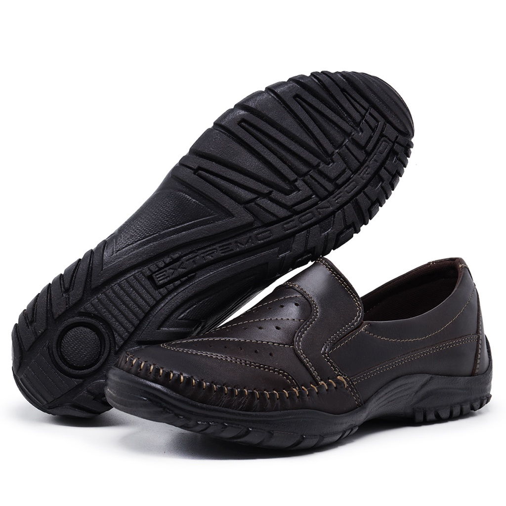 Mocassin Masculinos Sapatos Social Casual Sapatilhas Verão Conforto Total Couro Legítimo