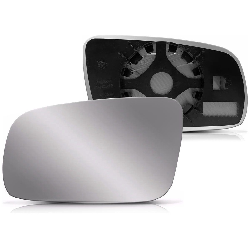Refil lente com base espelho retrovisor Gol Saveiro Parati G3 G4 Santana 2000 a 2013