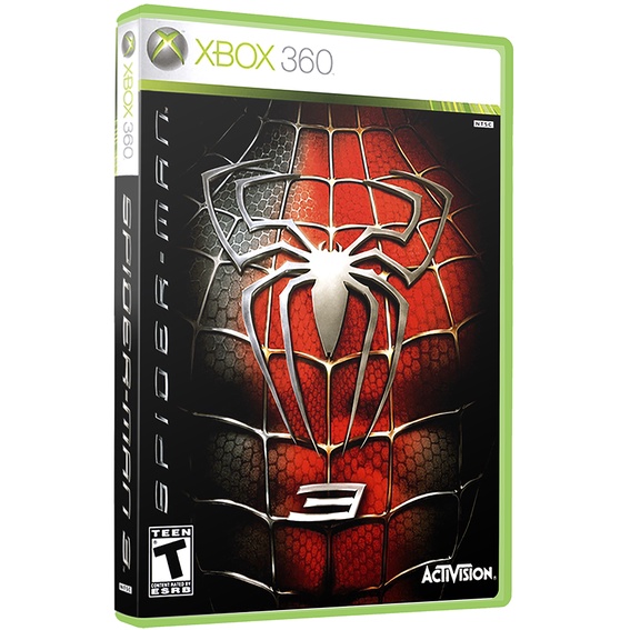 Spider Man 3 para Xbox 360 Lt com capa