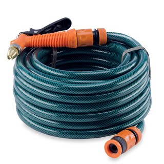 Mangueira Jardim Trançada Reforçada kit Engate + Pistola 10m em Oferta na Shopee