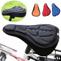 Capa para Selim Em Gel Banco Almofada Forro Para Bicicleta R-a79