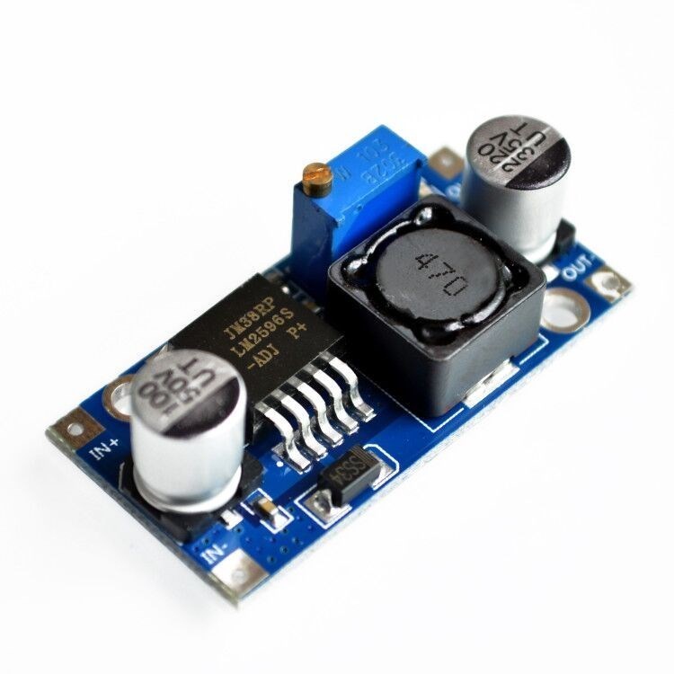 Fonte Ajustável Lm2596 Step Down Regulador Dc-dc  Arduino Pic Buck Ajustavel