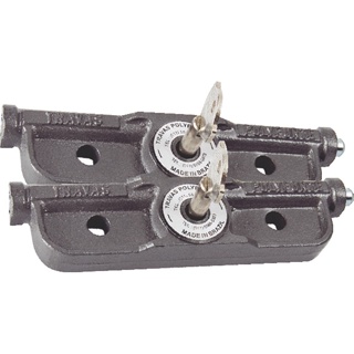 Fechadura Trava Lateral p/ Porta de Aço Polyforte 02 em Oferta na Shopee